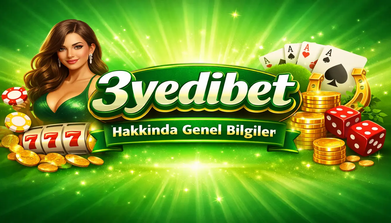 3yedibet hakkında genel bilgiler